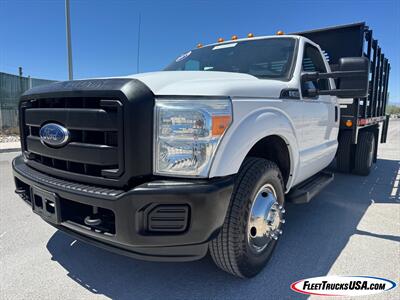 2015 Ford F-350 Super Duty XL  Supreme Stake Bed Truck w/ Heavy Duty Waltco Tuck Under Lift Gate - Photo 13 - Las Vegas, NV 89103