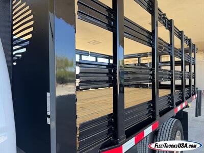 2015 Ford F-350 Super Duty XL  Supreme Stake Bed Truck w/ Heavy Duty Waltco Tuck Under Lift Gate - Photo 24 - Las Vegas, NV 89103