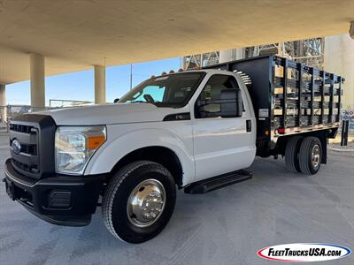 2015 Ford F-350 Super Duty XL  Supreme Stake Bed Truck w/ Heavy Duty Waltco Tuck Under Lift Gate - Photo 58 - Las Vegas, NV 89103