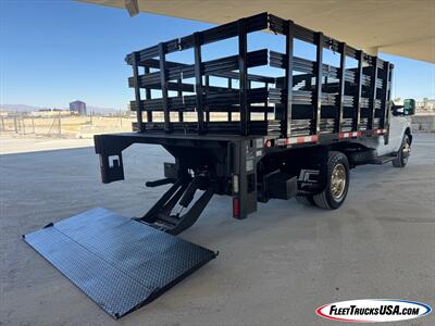 2015 Ford F-350 Super Duty XL  Supreme Stake Bed Truck w/ Heavy Duty Waltco Tuck Under Lift Gate - Photo 5 - Las Vegas, NV 89103