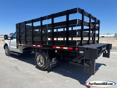 2015 Ford F-350 Super Duty XL  Supreme Stake Bed Truck w/ Heavy Duty Waltco Tuck Under Lift Gate - Photo 16 - Las Vegas, NV 89103