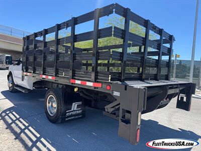 2015 Ford F-350 Super Duty XL  Supreme Stake Bed Truck w/ Heavy Duty Waltco Tuck Under Lift Gate - Photo 10 - Las Vegas, NV 89103