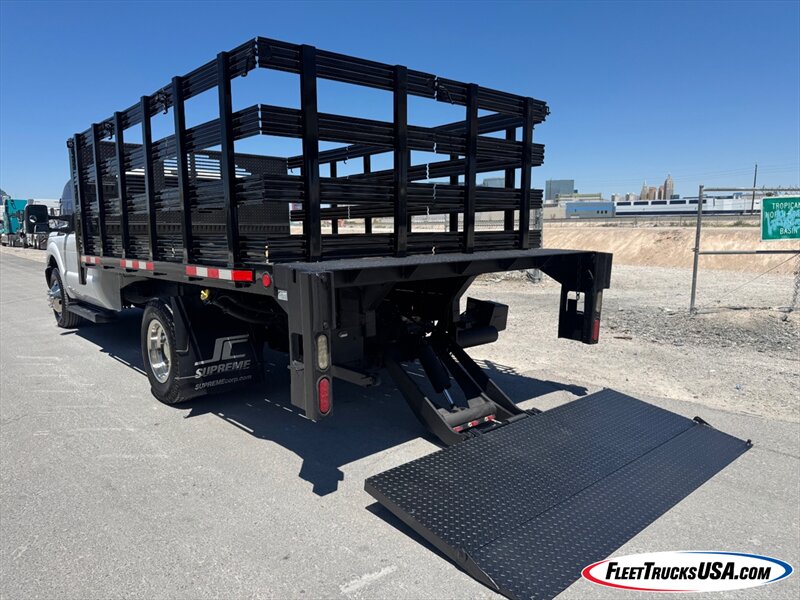 2015 Ford F-350 Super Duty XL  Supreme Stake Bed Truck w/ Heavy Duty Waltco Tuck Under Lift Gate