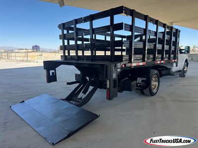 2015 Ford F-350 Super Duty XL  Supreme Stake Bed Truck w/ Heavy Duty Waltco Tuck Under Lift Gate - Photo 49 - Las Vegas, NV 89103