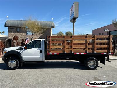 2013 Ford F-550 DRW - DUALLY - 14' STAKE BED   - Photo 6 - Las Vegas, NV 89103