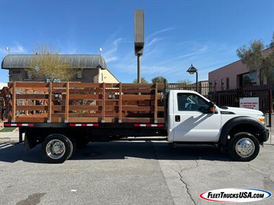 2013 Ford F-550 DRW - DUALLY - 14' STAKE BED   - Photo 5 - Las Vegas, NV 89103