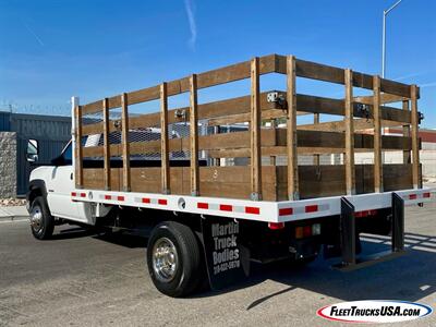 2007 Chevrolet Silverado 3500 WT, Stake Bed, Flat Bed, DRW, Dual Rear Wheel  11' Stake Bed - Photo 10 - Las Vegas, NV 89103