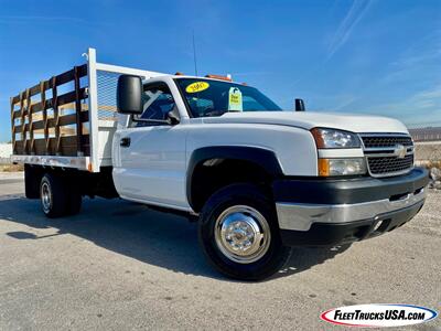 2007 Chevrolet Silverado 3500 WT, Stake Bed, Flat Bed, DRW, Dual Rear Wheel  11' Stake Bed - Photo 6 - Las Vegas, NV 89103