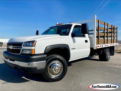 2007 Chevrolet Silverado 3500 WT, Stake Bed, Flat Bed, DRW, Dual Rear Wheel  11' Stake Bed - Photo 29 - Las Vegas, NV 89103