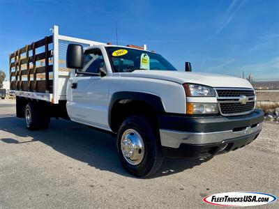 2007 Chevrolet Silverado 3500 WT, Stake Bed, Flat Bed, DRW, Dual Rear Wheel  11' Stake Bed - Photo 26 - Las Vegas, NV 89103