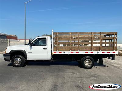 2007 Chevrolet Silverado 3500 WT, Stake Bed, Flat Bed, DRW, Dual Rear Wheel  11' Stake Bed - Photo 5 - Las Vegas, NV 89103