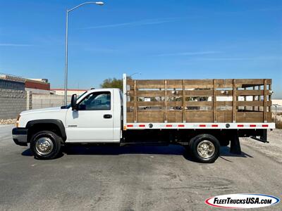 2007 Chevrolet Silverado 3500 WT, Stake Bed, Flat Bed, DRW, Dual Rear Wheel  11' Stake Bed - Photo 30 - Las Vegas, NV 89103