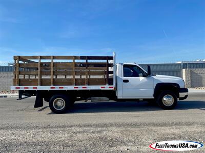 2007 Chevrolet Silverado 3500 WT, Stake Bed, Flat Bed, DRW, Dual Rear Wheel  11' Stake Bed - Photo 32 - Las Vegas, NV 89103