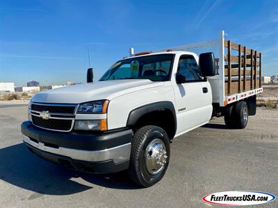 2007 Chevrolet Silverado 3500 WT, Stake Bed, Flat Bed, DRW, Dual Rear Wheel  11' Stake Bed - Photo 28 - Las Vegas, NV 89103