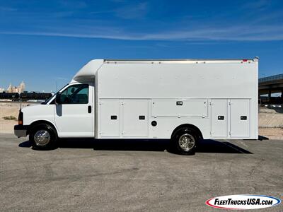 2011 Chevrolet Express 3500  KUV Style Cube Van / Utility Service Body - Photo 4 - Las Vegas, NV 89103