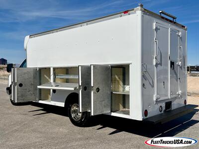 2011 Chevrolet Express 3500  KUV Style Cube Van / Utility Service Body