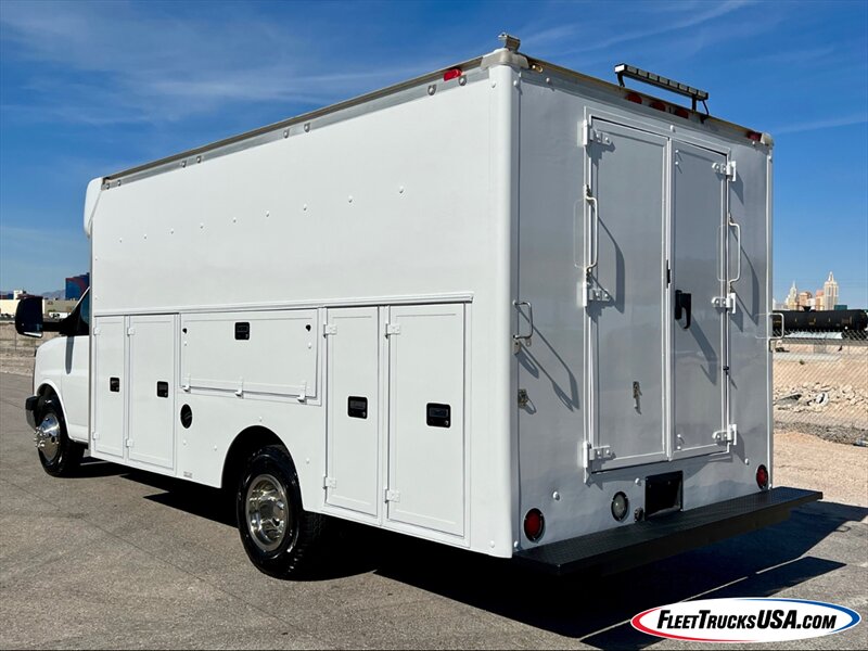2011 Chevrolet Express 3500  KUV Style Cube Van / Utility Service Body
