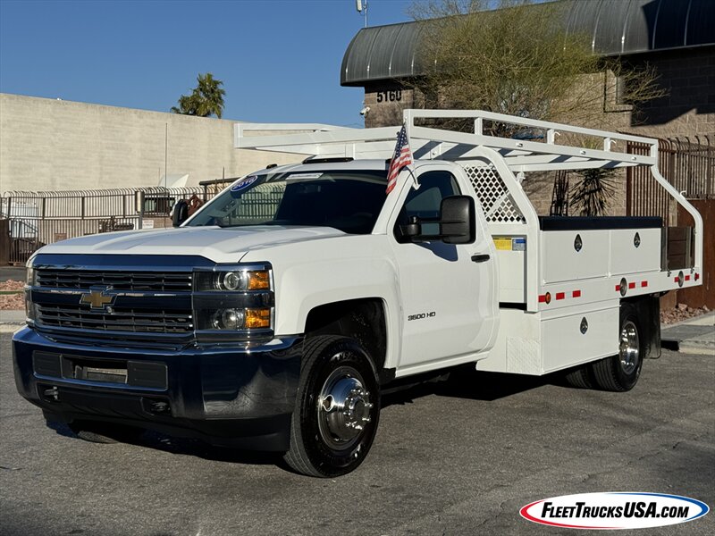 2016 Chevrolet Silverado 3500HD CC 3500 w/ Royal Contractor Body Truck  
