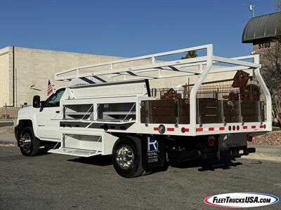 2016 Chevrolet Silverado 3500HD CC 3500 w/ Royal Contractor Body Truck   - Photo 2 - Las Vegas, NV 89103