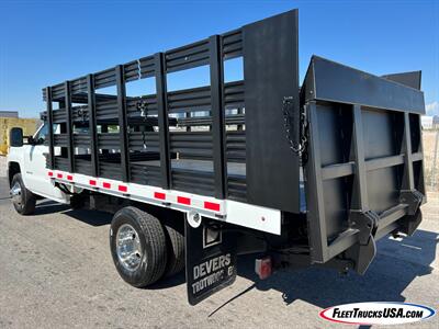 2016 Chevrolet Silverado 3500HD CC Work Truck  12 foot Stake Bed w/ Thieman Heavy Duty Lift - Photo 11 - Las Vegas, NV 89103