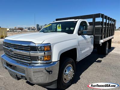 2016 Chevrolet Silverado 3500HD CC Work Truck  12 foot Stake Bed w/ Thieman Heavy Duty Lift - Photo 54 - Las Vegas, NV 89103