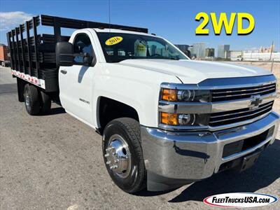 2016 Chevrolet Silverado 3500HD CC Work Truck  12 foot Stake Bed w/ Thieman Heavy Duty Lift - Photo 1 - Las Vegas, NV 89103