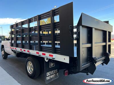 2016 Chevrolet Silverado 3500HD CC Work Truck  12 foot Stake Bed w/ Thieman Heavy Duty Lift - Photo 38 - Las Vegas, NV 89103