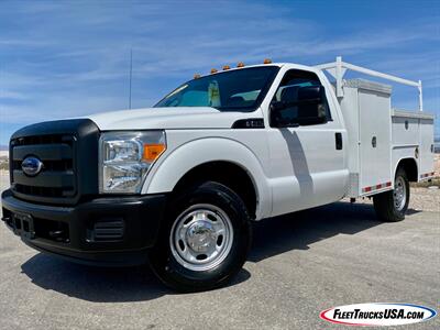 2012 Ford F-350 Super Duty XL  Utility Service Body w/ Tommy Lift Gate - Photo 31 - Las Vegas, NV 89103