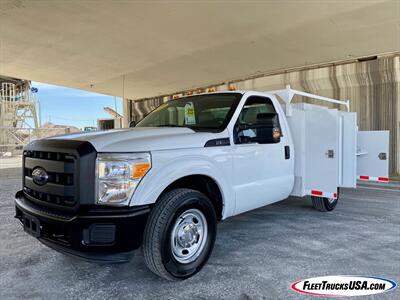 2012 Ford F-350 Super Duty XL  Utility Service Body w/ Tommy Lift Gate - Photo 76 - Las Vegas, NV 89103