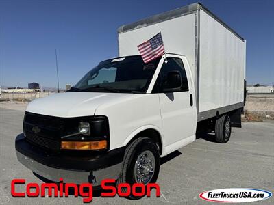 2017 Chevrolet Express 12' 3500 CUBE VAN / BOX TRUCK  with HEAVY DUTY TOMMY LIFT GATE