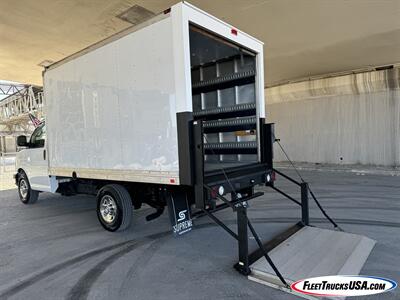 2017 Chevrolet Express 12' 3500 CUBE VAN / BOX TRUCK  with HEAVY DUTY TOMMY LIFT GATE