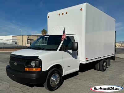 2010 Chevrolet Express Commercial Cutaway Box Truck  with Rail Gate Lift Gate - Photo 1 - Las Vegas, NV 89103