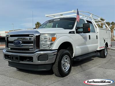 2014 Ford F-250 Crew Cab w/ Brand New Utility Service Body  Telescopic Closing Body & King Sized Ladder Rack - Photo 4 - Las Vegas, NV 89103