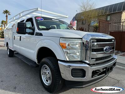 2014 Ford F-250 Crew Cab w/ Brand New Utility Service Body  Telescopic Closing Body & King Sized Ladder Rack - Photo 36 - Las Vegas, NV 89103