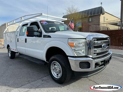 2014 Ford F-250 Crew Cab w/ Brand New Utility Service Body  Telescopic Closing Body & King Sized Ladder Rack - Photo 41 - Las Vegas, NV 89103