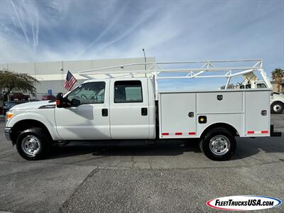 2014 Ford F-250 Crew Cab w/ Brand New Utility Service Body  Telescopic Closing Body & King Sized Ladder Rack - Photo 3 - Las Vegas, NV 89103