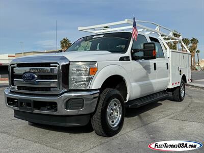 2014 Ford F-250 Crew Cab w/ Brand New Utility Service Body  Telescopic Closing Body & King Sized Ladder Rack - Photo 40 - Las Vegas, NV 89103