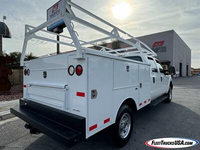 2014 Ford F-250 Crew Cab w/ Brand New Utility Service Body  Telescopic Closing Body & King Sized Ladder Rack - Photo 26 - Las Vegas, NV 89103