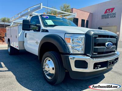 2015 Ford F-550 - 2WD - w/ Scelzi Contractors Utility Service Body   - Photo 10 - Las Vegas, NV 89103