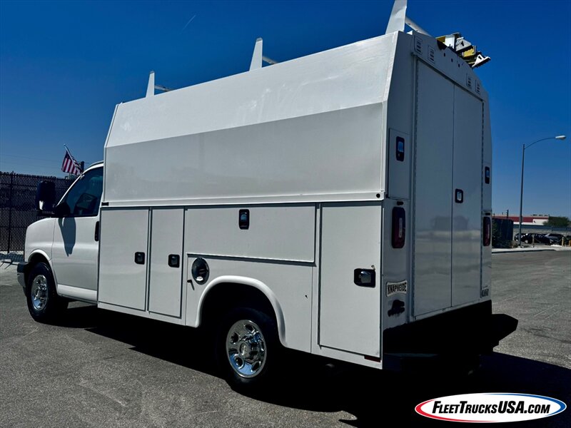2019 Chevrolet Express 3500 w/ Knapheide  Walk-In KUV Utility Service Body