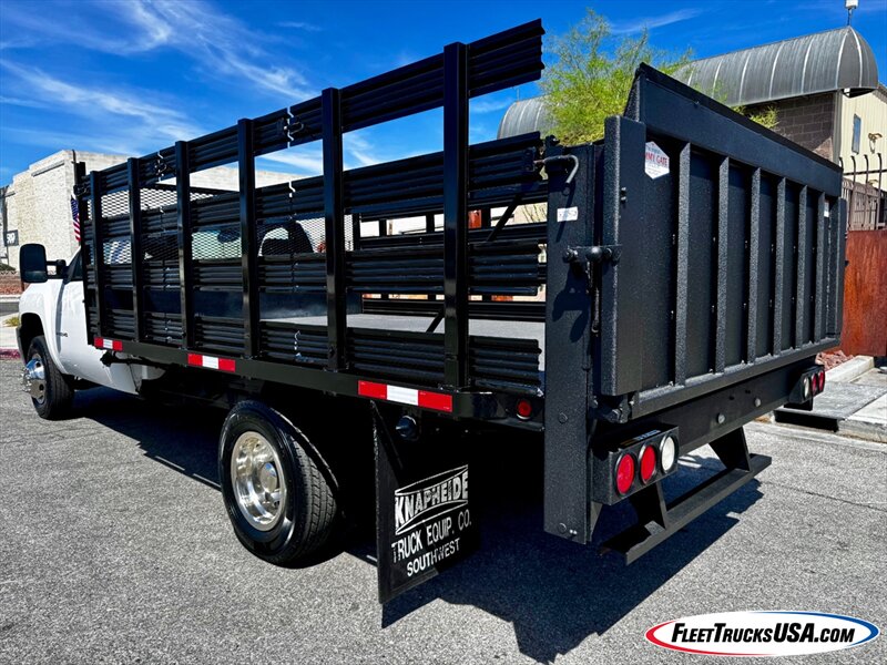 2013 Chevrolet Silverado 3500 Stakebed with Heavy Duty Tommy  Lift  