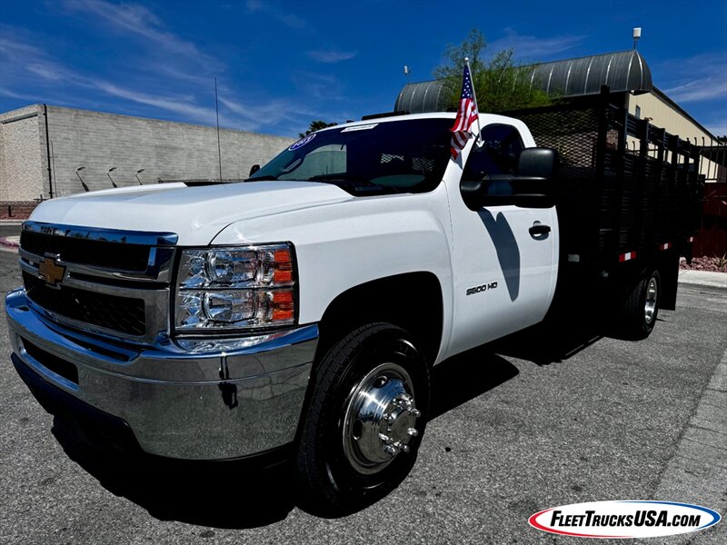 2013 Chevrolet Silverado 3500 Stakebed with Heavy Duty Tommy  Lift  