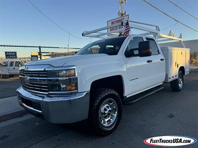 2015 Chevrolet Silverado 2500 4WD Crew Cab w/ Enclosed Telescopic Utility  Service Body Truck - Photo 16 - Las Vegas, NV 89103