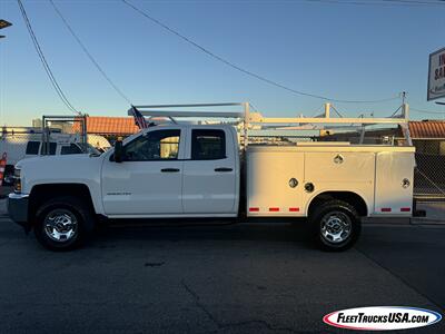 2015 Chevrolet Silverado 2500 4WD Crew Cab w/ Enclosed Telescopic Utility  Service Body Truck - Photo 10 - Las Vegas, NV 89103