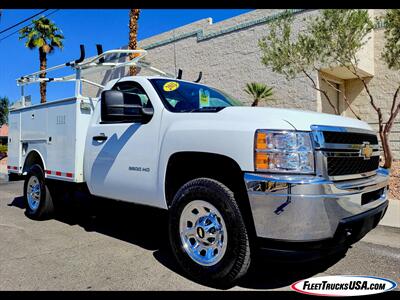 2011 Chevrolet Silverado 3500HD CC 4WD  Work Truck 3500  Wellbuilt Utility Bed, Onan Generator - Photo 20 - Las Vegas, NV 89103