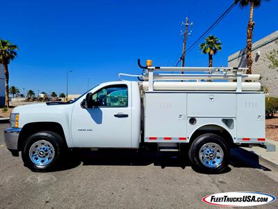 2011 Chevrolet Silverado 3500HD CC 4WD  Work Truck 3500  Wellbuilt Utility Bed, Onan Generator - Photo 17 - Las Vegas, NV 89103