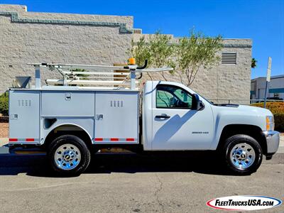 2011 Chevrolet Silverado 3500HD CC 4WD  Work Truck 3500  Wellbuilt Utility Bed, Onan Generator - Photo 1 - Las Vegas, NV 89103