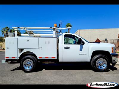 2011 Chevrolet Silverado 3500HD CC 4WD  Work Truck 3500  Wellbuilt Utility Bed, Onan Generator - Photo 16 - Las Vegas, NV 89103