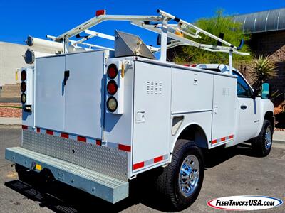 2011 Chevrolet Silverado 3500HD CC 4WD  Work Truck 3500  Wellbuilt Utility Bed, Onan Generator - Photo 3 - Las Vegas, NV 89103