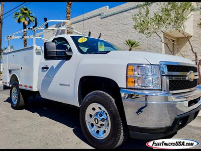 2011 Chevrolet Silverado 3500HD CC 4WD  Work Truck 3500  Wellbuilt Utility Bed, Onan Generator - Photo 7 - Las Vegas, NV 89103